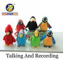 Electronic Talking Parrot Plush Toys Cute Speaking and Recording Repeats Waving Wings Electric Bird Stuffed Plush Toy Kids Toy 2024 - buy cheap