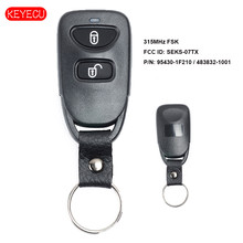 Keyecu Remote Key Fob 2 Button 315MHz FSK for Kia Sportage 2007-2009 FCC ID: SEKS-07TX P/N: 95430-1F210 2024 - buy cheap