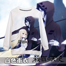 Sudadera con capucha de Los Ángeles de la muerte para hombre y mujer, suéter de cuello redondo, de manga larga, cálido, de Anime, para Cosplay, Ray, zum, Otoño e Invierno 2024 - compra barato