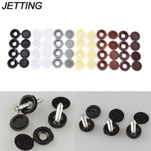 10pcs/lot Hinged Plastic Screw Cover Cap Fold Snap Caps For Car Home Furniture Decor 6 Colors Wholesale low price 2024 - buy cheap