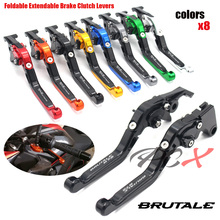 For MV AGUSTA Brutale 675 2012 2013 2014 2015 2016 Motorcycle Accessories Aluminum Adjustable Folding Brake Clutch Levers 2024 - buy cheap