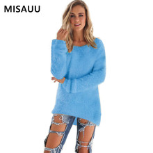 MISAUU 3XL Sweater Women Fashion 2018 Autumn Winter Tops Women Knitted Pullover Long Sleeve Jumper Pull Femme Clothing Plus Size 2024 - buy cheap