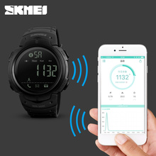 SKMEI-reloj inteligente deportivo para hombre, pulsera Digital con Bluetooth, podómetro, monitor de calorías y recordatorio 2024 - compra barato