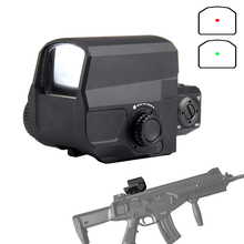 Red dot sight scope tactical reflex sight com montagem em trilho de 20mm para a caça airsoft 5-0038 2024 - compre barato