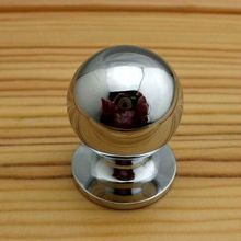 Modern Fashion furntiure knobs shiny silver drawer cabinet knob handle bright chrome dresser cupboard door pull knob mirror face 2024 - buy cheap