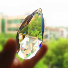 2 pcs 63 milímetros Pingentes Lustre de Cristal Clara Suncatcher Facetada Forma de Diamante de Cristal Bela Decoração Ornamento de Suspensão 2024 - compre barato