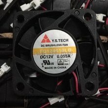 Original Y.S.TECH 4010 4cm fan FD124010HB 12V  0.09A dual ball bearings 3wires ~ 2024 - buy cheap