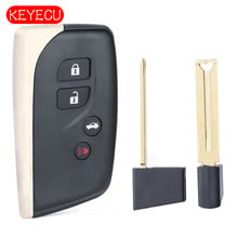 Keyecu Smart Remote Key Shell Case Fob 4 Button Replacement for Lexus LS460 LS600h - HYQ14ACX 2024 - buy cheap