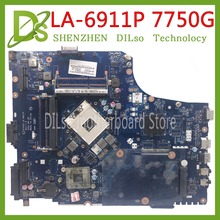 KEFU LA-6911P motherbaord For Acer aspire 7750 7750G Laptop Motherboard without GPU MBRN802001 LA-6911P original 100% tested 2024 - buy cheap