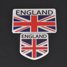 England Flag Car Stickers United Kindom Emblem UK Badge Auto Decal For BMW Audi Ford Land Rover Mini Cooper Jaguar Car Styling 2024 - buy cheap