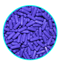 (10,000pcs/lot) Size 00 Purple/Purple Color Hard Gelatin Capsule, 00# Empty Capsule---Top & Body Separated 2024 - buy cheap