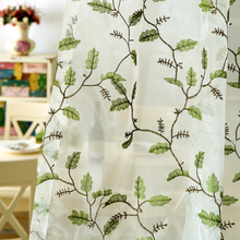 New Arrival Modern Curtains Embroidered Voile For Living Room Bedroom Tulle Cortinas In The Sheer Window Drapes 2024 - buy cheap