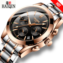 Haiqin Men's watches mens watches Top brand luxury quartz military watch men waterproof sport WristWatch men clock Reloj hombres 2024 - buy cheap