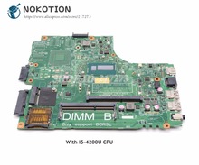 Nokotion para dell inspiron 5437 3437 placa-mãe do portátil sr170 I5-4200U DOE40-HSW gddr5 mb 12307-2 vkj89 placa principal 2024 - compre barato