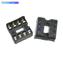 10 шт./лот 8pin 8 Pin DIP-8 8DIP 8 DIP IC Socket Adapter паяльный Тип 2,54 мм 2024 - купить недорого