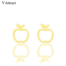 V Attract-Pendientes clásicos de acero inoxidable para mujer, joyería para mejor amiga coreana 2024 - compra barato