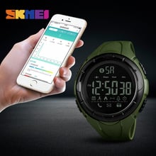 Reloj inteligente deportivo zk30 SKMEI para hombre, nuevo accesorio de pulsera resistente al agua con podómetro, control de calorías y Bluetooth, a la moda, 2019 2024 - compra barato