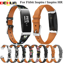 Correa de cuero de doble envoltura para Fitbit Inspire HR, pulsera para Fitbit Inspire, rastreador de Fitness, accesorios de reloj 2024 - compra barato