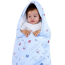 Faixa de algodão para bebê recém-nascido, lençol de inverno de alta qualidade para bebês recém-nascidos, saco de dormir quente para meninos e meninas 2024 - compre barato