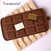 Transhome Silicone Chocolate Molds 12 Even Silicone Mold Chocolate Bar Mold Ice Tray Cake Decoration Tools Baking Accessories 2024 - buy cheap