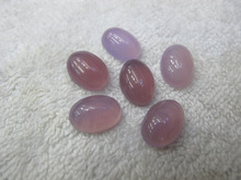 Wholesale Gem stone cabochon Purple Carnelian Aga te 12x16mm Oval Cabochon Natural Gem Stone Jewelry Ring Cabochon 40pcs/lot 2024 - buy cheap