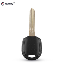 KEYYOU New Replacement Remote Car Key Case Shell For Kia Rio Cerato Picanto Transponder Chip Blank Key Cover No Chip Left Blade 2024 - buy cheap