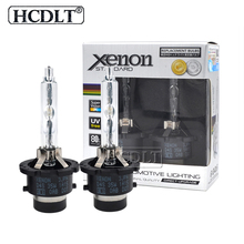 HCDLT-faros de xenón para coche, lámpara de bombilla HID con Base de Metal, bombillas de repuesto HID, 35W, 4300K, 6000K, 8000K, D1S, D2S, D3S, D4S 2024 - compra barato