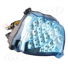 For Yamaha YZF R1 2004 2005 2006 04 05 06 Integrated LED Rear Tail Light Turn Signal Blue 2024 - buy cheap