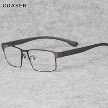 New Arrival Men Business Spectacle Frame Eyeglasses Computer Prescription Optical For Male Eyewear Clear Lens Eye Glasses Frame 2024 - buy cheap