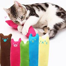 Милая Подушка с царапинами сумасшедшая кошка Kicker Catnip игрушка Зубы шлифовальные игрушки 2024 - купить недорого