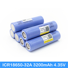 Icr18650-32a 3200mAh 3,6 V аккумулятор для внешнего аккумулятора или 18650 зарядное устройство для Turmera 2024 - купить недорого