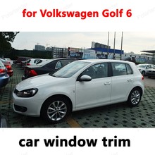 Styling Window Trim Decoration Strips Car Exterior Accessories for Volkswagen Golf 6  Stainless Steel 2024 - buy cheap