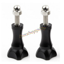 2pcs/Set Hot for Gopro Screws Accessories Thumb Knob Bolt Nut Screw For GoPro Hero 1 2 3 3+ 4 5 Screw Mount 2024 - buy cheap