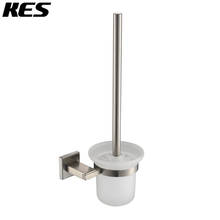 КС туалетная щетка с держателем набор настенное крепление SUS304 держатель из нержавеющей стали, матовая отделка A2430-2 2024 - купить недорого