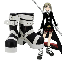 Anime Soul Eater Maka Albarn Cosplay Shoes High Heel Fancy Short Boots Custom-made 2024 - buy cheap