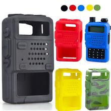 Gosear-funda de silicona para Baofeng, cubierta portátil para Radio móvil bidireccional UV5R 5RA 5RB 5RC 5RD TYT THF8, walkie-talkie 2024 - compra barato