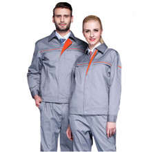 High quality Unisex Workwear Set Sanitation Service Reflector Protective Engineering Service Workshop Uniform Jacket Pants 2024 - buy cheap