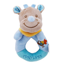 Cute Plush Animal Rattle Toys Baby Toys Baby Rattle Ring Bell Toy Newborn Infant Early Educational Doll Gifts plush doll Toy 2024 - buy cheap