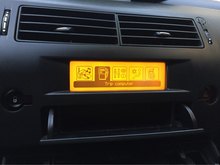 Автомобильный экран с поддержкой французского интерфейса, двухзонный, желтого цвета, 12 контактов, для Peugeot 307, 407, 408, citroen C4, C5 2024 - купить недорого