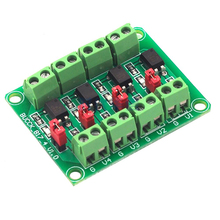 100% NEW 817 optocoupler 4-way voltage isolation board voltage control switching module drive module optical isolation module 2024 - buy cheap