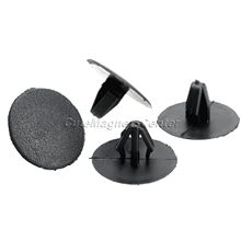 50Ps Black Nylon Push-Type Retainer Bumper Clips Fastener Auto Rivets for Kia 12mm Hole Car Styling 2024 - buy cheap