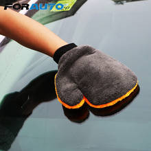 FORAUTO Car Washing Gloves Car Wash Tools Water Absorption Cleaning Plush Auto Care Gloves Car-styling Accessories 2024 - buy cheap