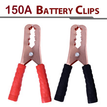 2pcs 150A Battery Clips Booster Test Clamps For Car Battery Cable Starter RD/BK Car Electronics 2024 - buy cheap