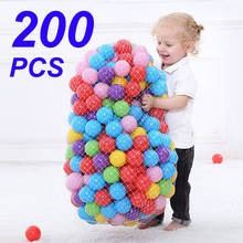 Colors Baby Plastic Balls Water Pool Ocean Wave Ball Kids Swim Pit With Basketball Hoop Play House Outdoors Tents Toy HYQ2 2024 - купить недорого