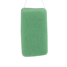 16 pçs/lote 4 cores Retângulo 100% Natural Green Tea Konjac Esponja Facial Facial Wash lavagem Puff 148*80*28 2024 - compre barato