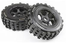 Baja 5T 5SC front wheel wasteland big nail tires 95158 2024 - buy cheap