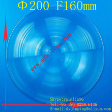 PMMA acrylic stage lights LED light  Fresnel lens Diameter 200mm focal length 160mm free shipping 2024 - buy cheap
