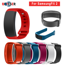 Watch band Luxury sport Silicone Watch Replacement wrist Band bracelet Strap For Samsung Gear Fit 2 Fit2 SM-R360 watchband belt 2024 - buy cheap