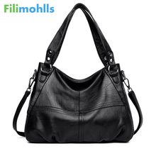 Women's Genuine Leather Handbag Ladies bags Large Leather Designer Tote Bags for Women 2019 Luxury Shoulder Bag Handbag S1865 2024 - buy cheap