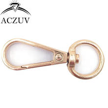 Light Gold 100pcs 40mm 48mm Swivel Lobster Clasps Snap Hooks Plate Buckles for Keychains Purse Chain DIY Findings BBSC005 2024 - buy cheap
